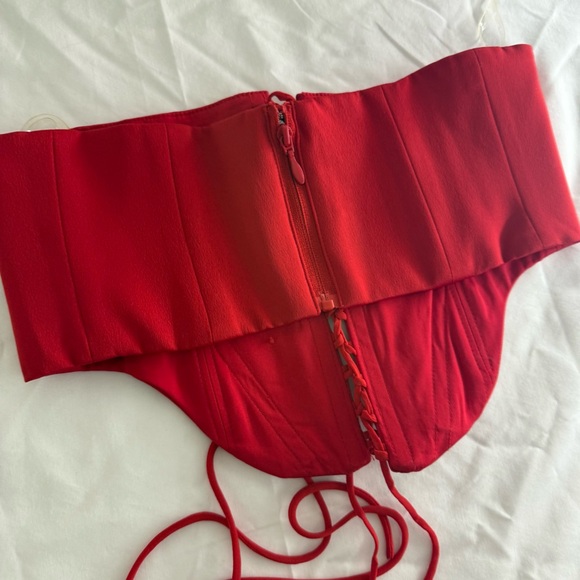 House of CB Red corset size M - Picture 4 of 7